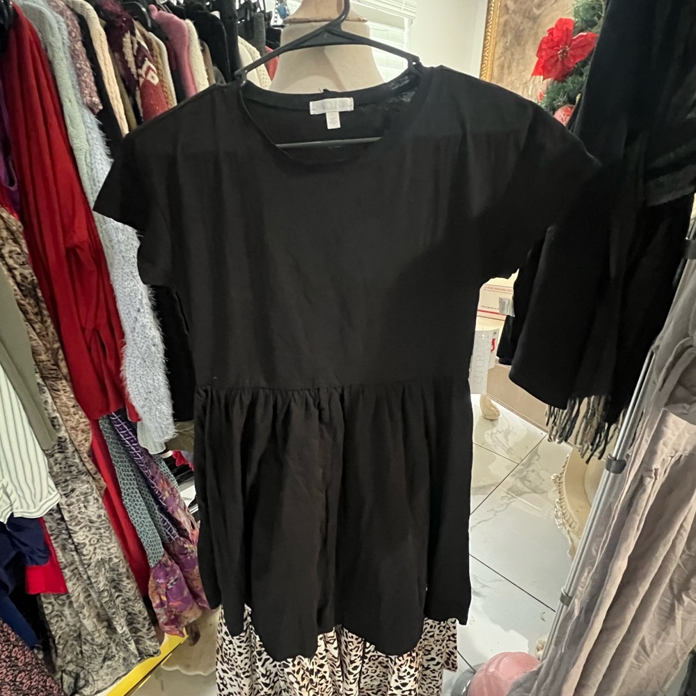 Abound Black Shirt Dress